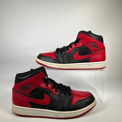 Jordan 1 Mid Banned (2020) Size 8.5 USED s18761