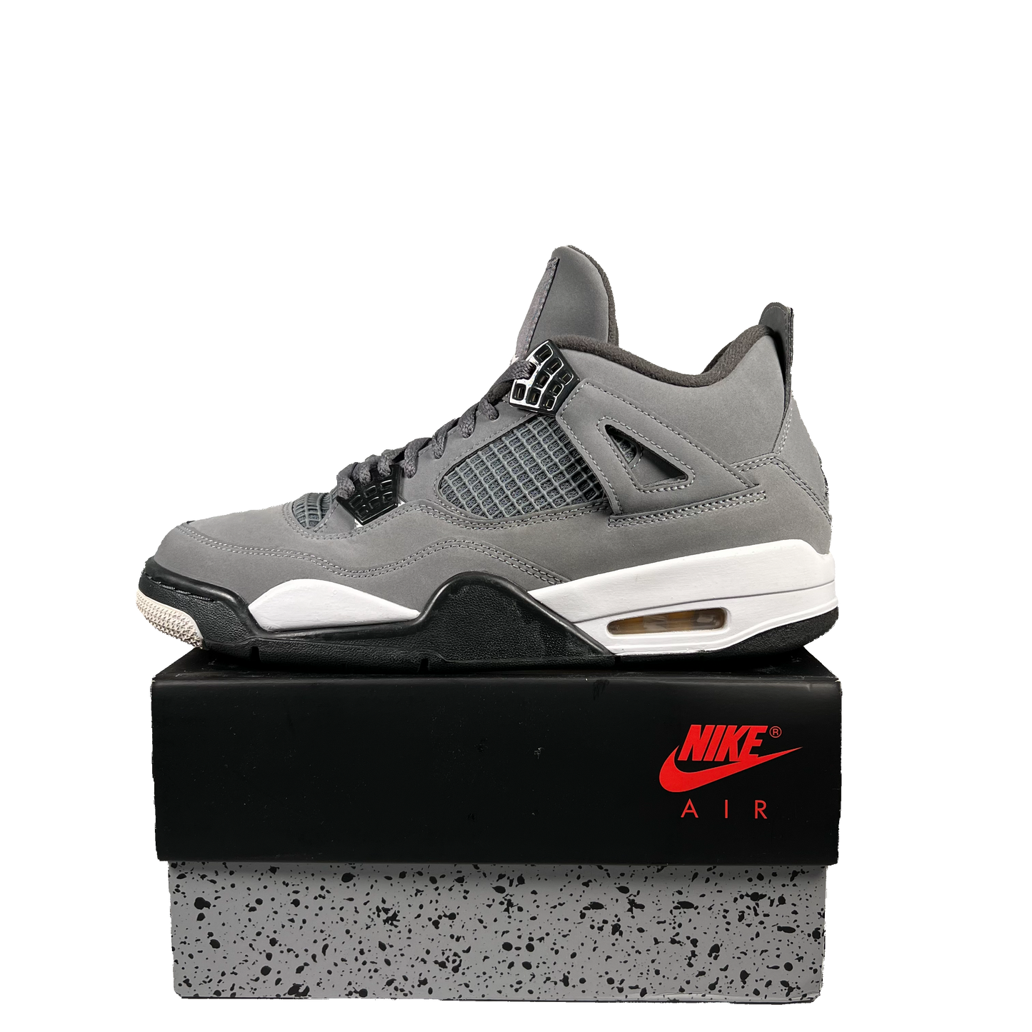Jordan 4 Cool Grey (2019) Size 9 USED s19715