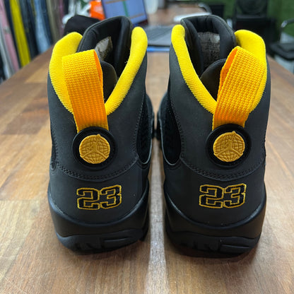 Jordan 9 Dark Charcoal University Gold Size 10 NEW s16929