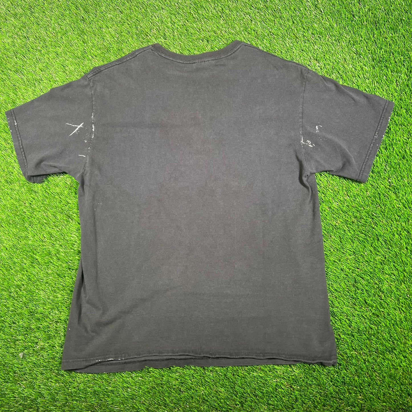 Y2K Mastodon Blood Mountain Washed Black Tee Size Medium USED v18030