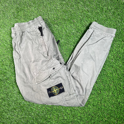 Stone Island Khaki Green Cargo Pants Size 33 USED x15237