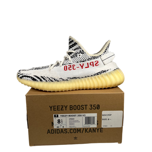 Yeezy 350 Zebra (2017) USED Size 8.5 S17735