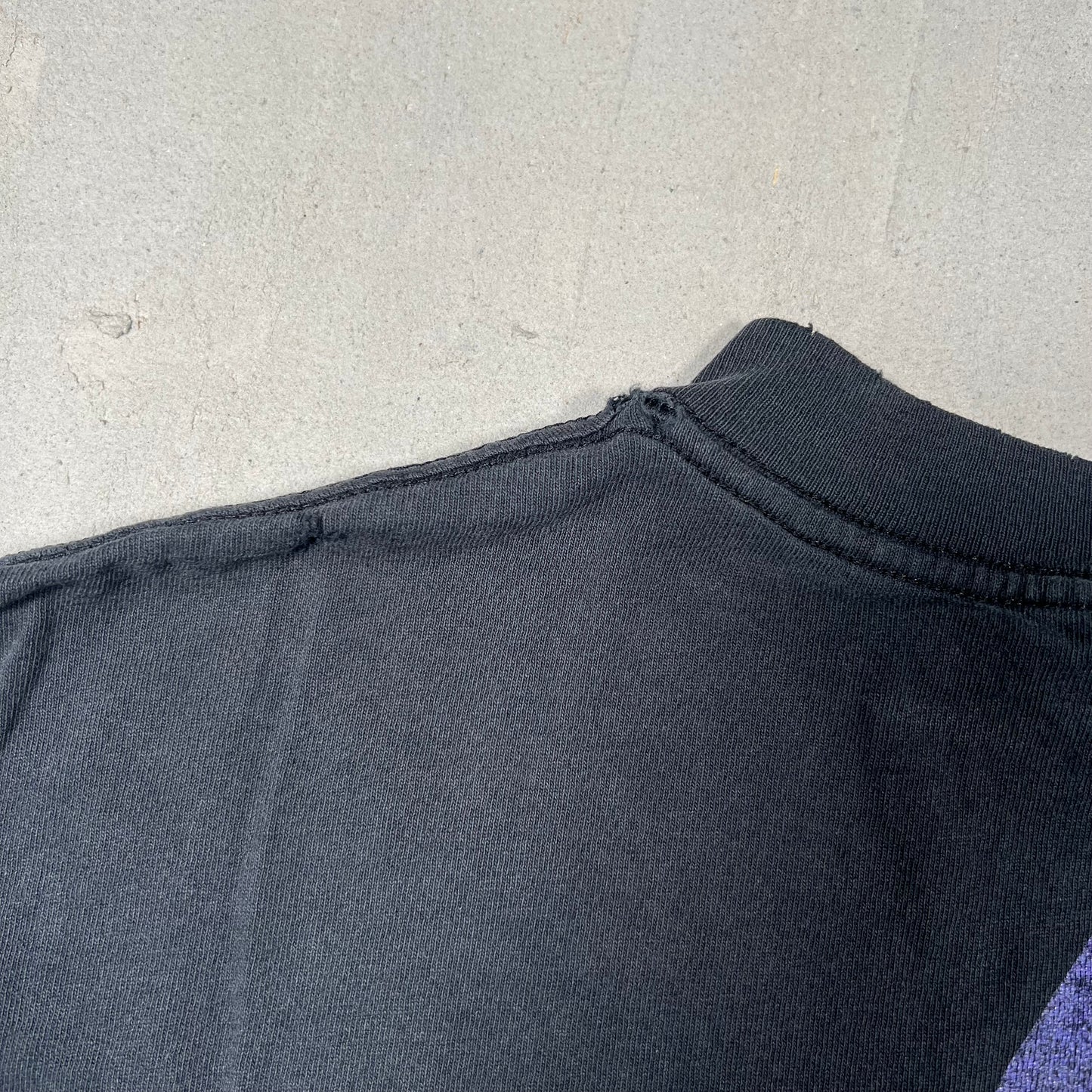 1990s Pearl jam Vitalogy Embroidered Black Longsleeve Size Large USED v17174