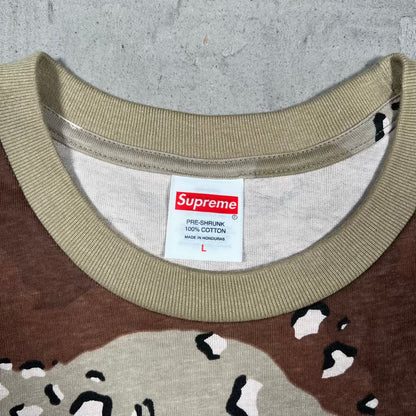 Supreme RX Chocolate Chip Camo Tee (2025) Size Large USED x18527