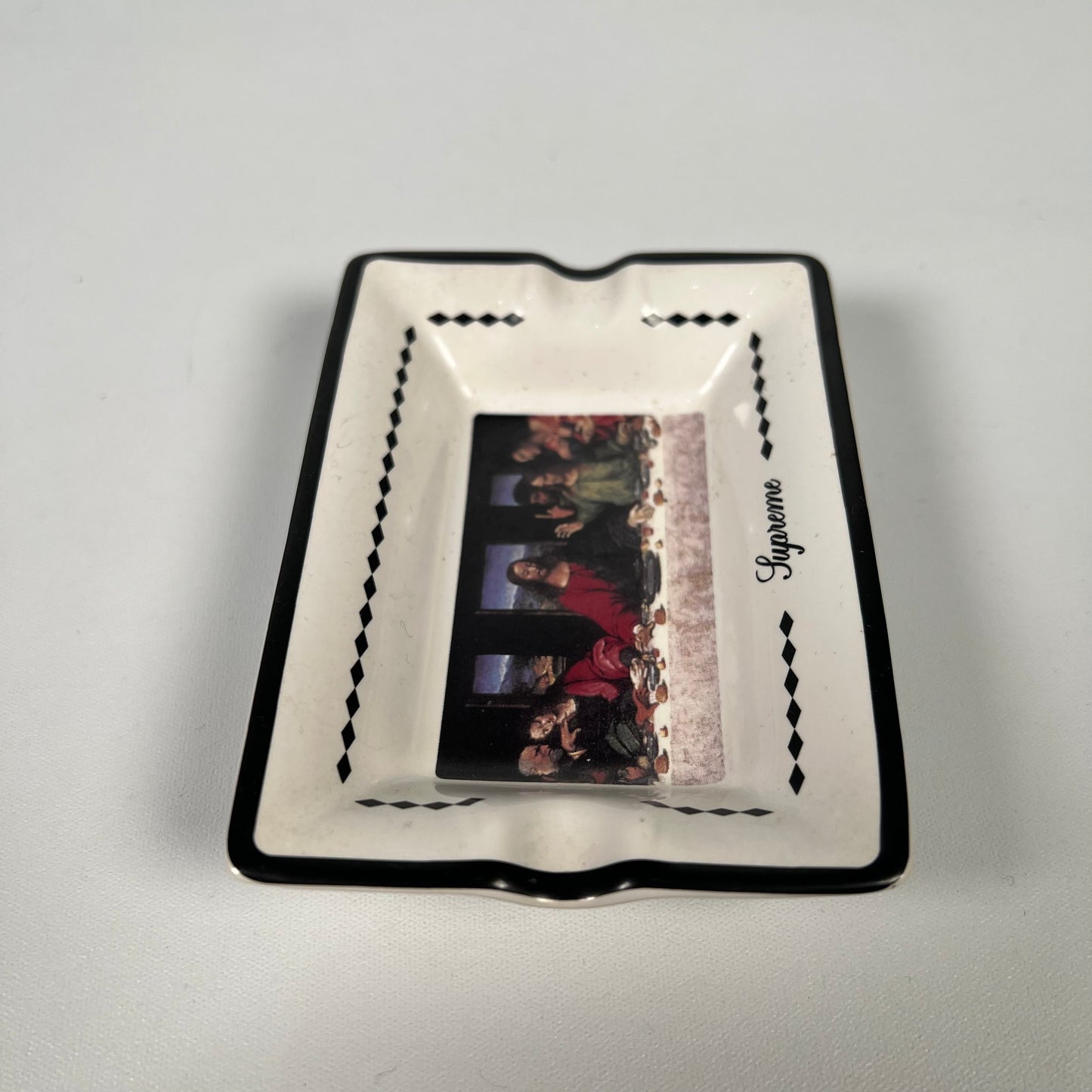 Supreme Last Supper Mini Ceramic Ashtray White (2012) USED x14333
