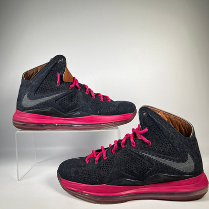 Nike Lebron X EXT Denim (2013) Size 12 USED s20776