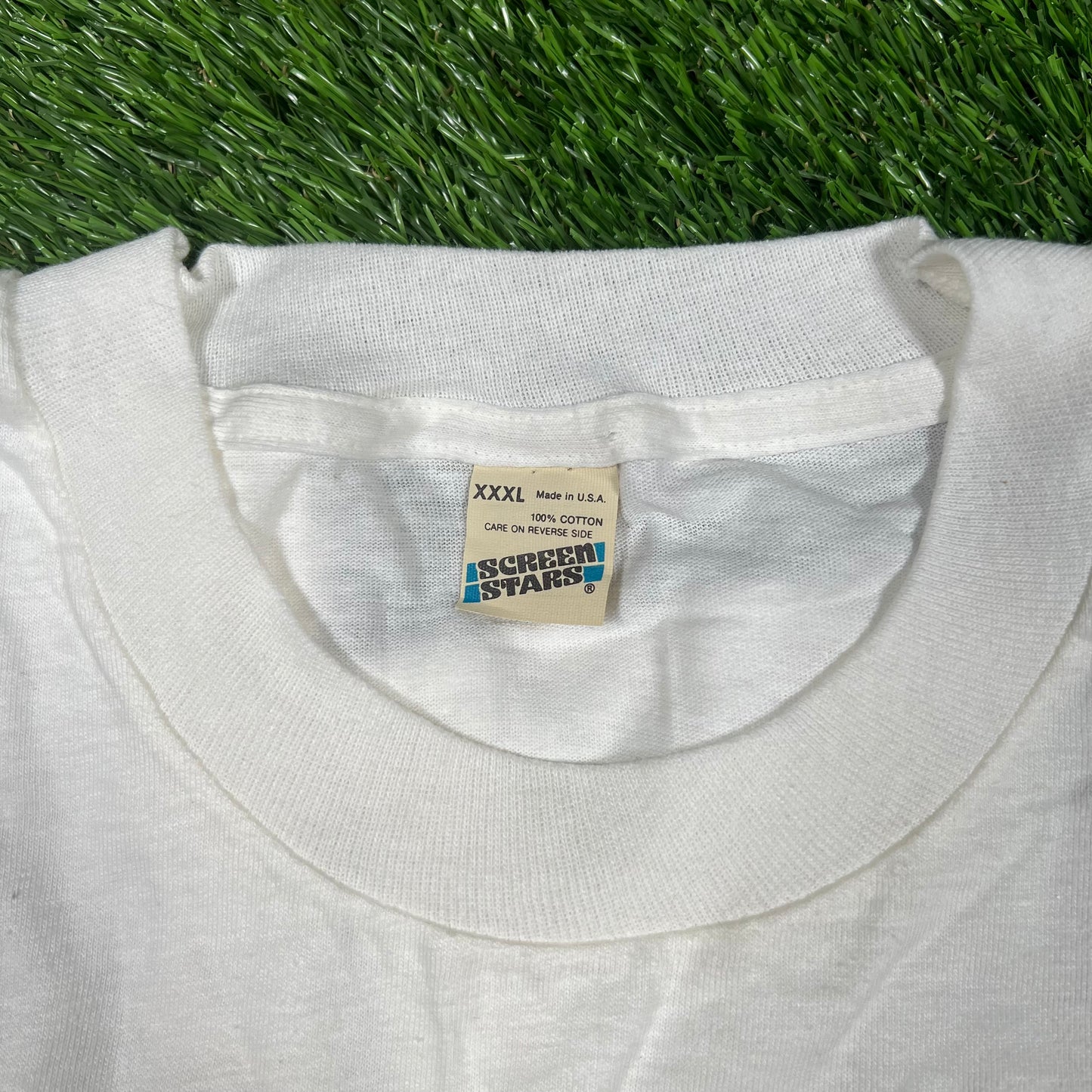 1990s "Sovereign of the Seas" White Tropical Cruise Ship Tee Size 3XL