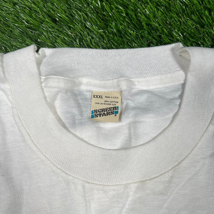 1990s "Sovereign of the Seas" White Tropical Cruise Ship Tee Size 3XL