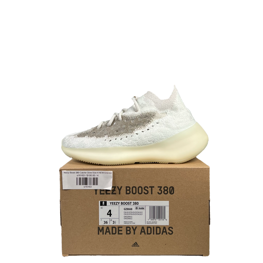Yeezy Boost 380 Calcite Glow SIze 4 NEW S16163