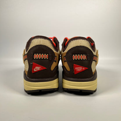 Nike Air Max 1 Cactus Jack Baroque Brown (2022) Size 6.5 USED s18156