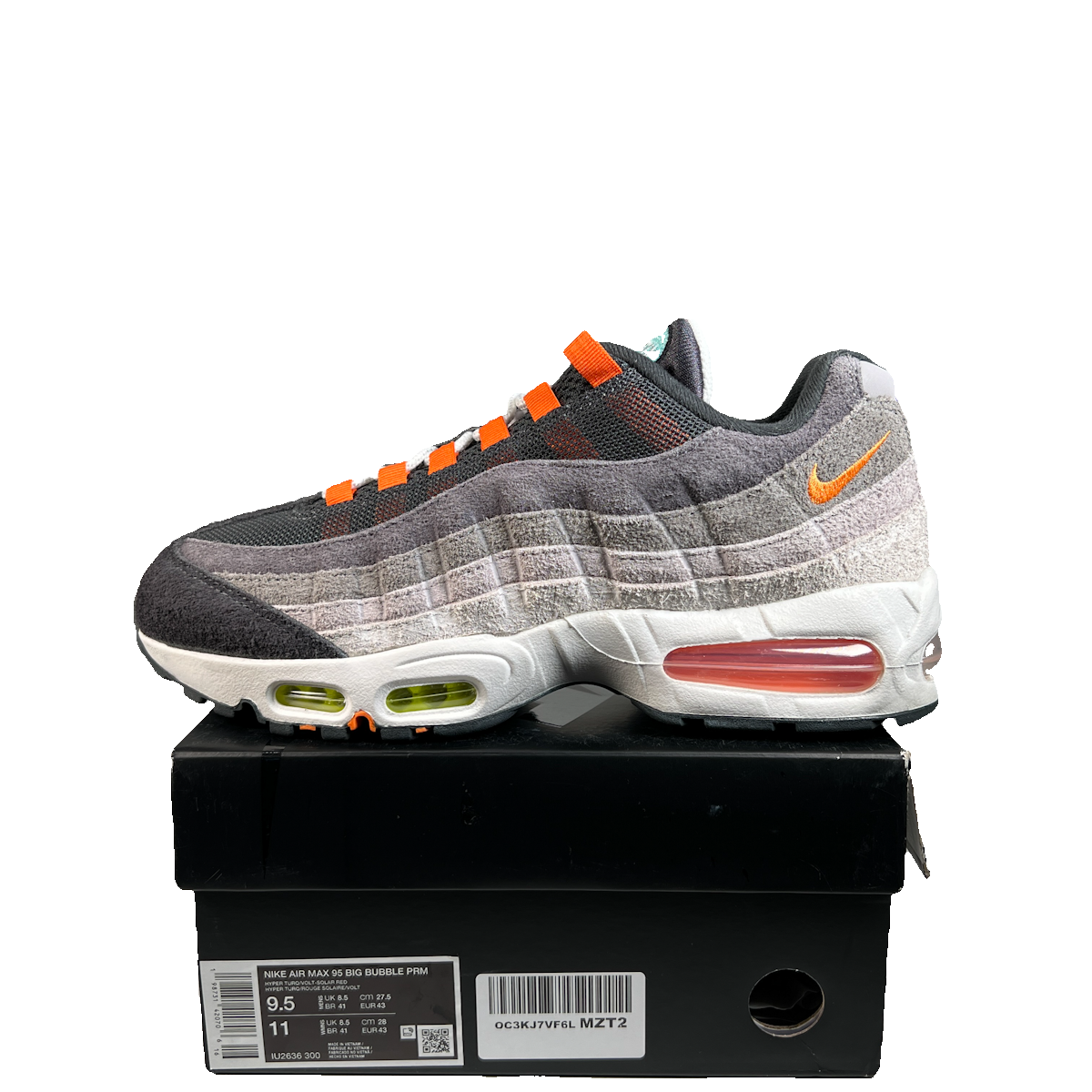 Nike Air Max 95 Big Bubble Greedy (2026) Size 9.5 USED s22856