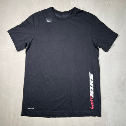 Nike Dri Fit Black Tee Size Medium NEW v19066