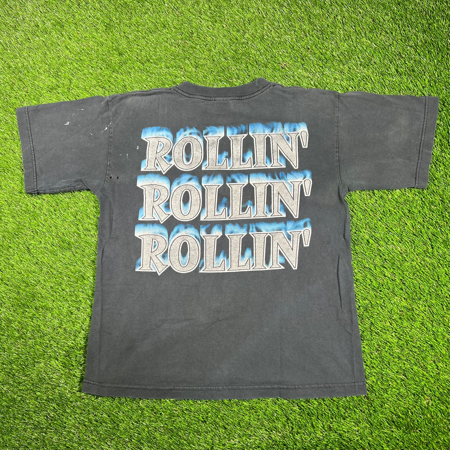 2001 Undertaker "Deadman Inc." Black Tee Size Small USED v17373