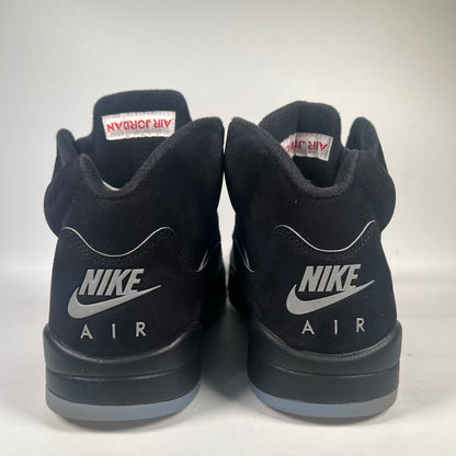 Jordan 5 Black Metallic Reimagined (2025) Size 11.5 USED s23764