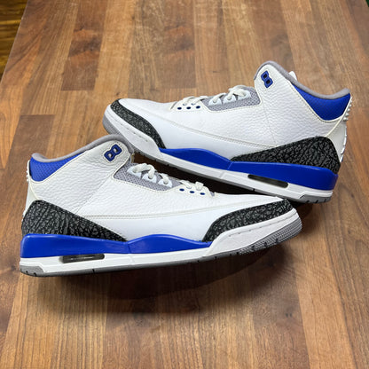 Jordan 3 Racer Blue Size 11 USED s16742
