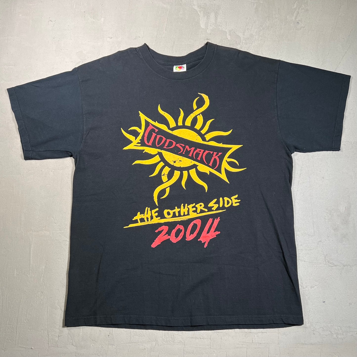 2004 Godsmack The Other Side Tour Black Tee Size XL USED v19451