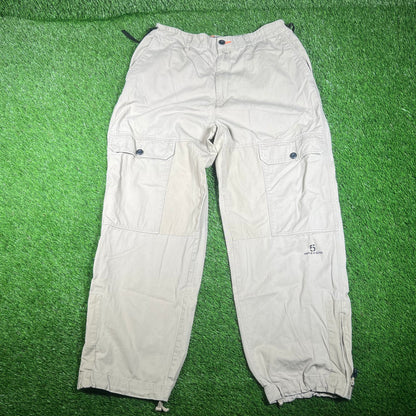 Y2K Triple Five Soul Tan Cargo Pants Size 38 USED v17905