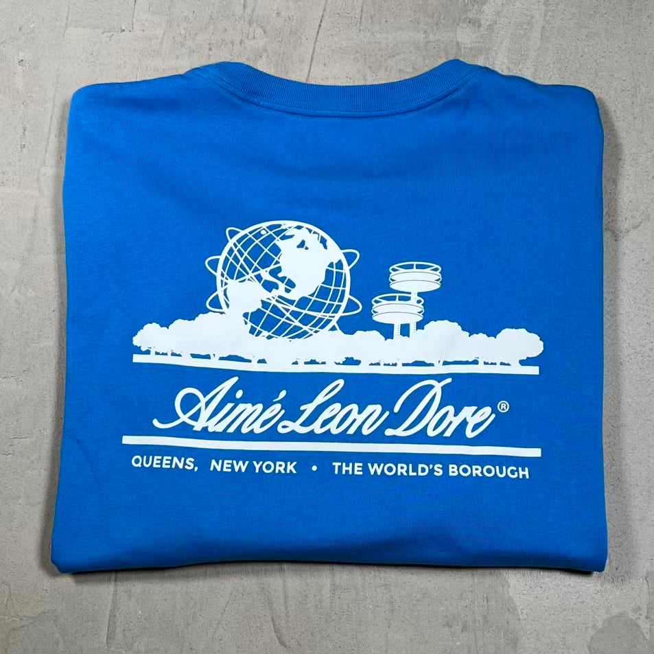 Aime Leon Dore Los Angeles Dodgers Bluye Tee (Cropped) Size XXL USED x18506
