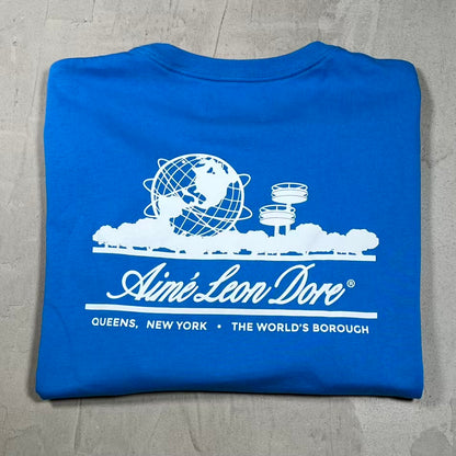 Aime Leon Dore Los Angeles Dodgers Bluye Tee (Cropped) Size XXL USED x18506