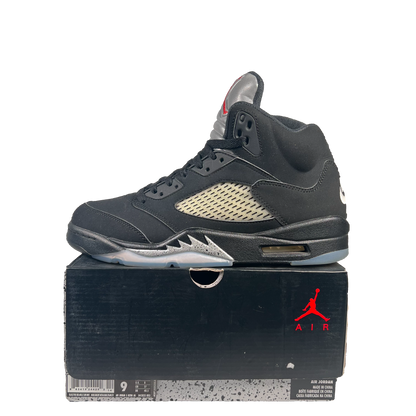 Jordan 5 Black Metallic (2016) Size 9 USED s19665