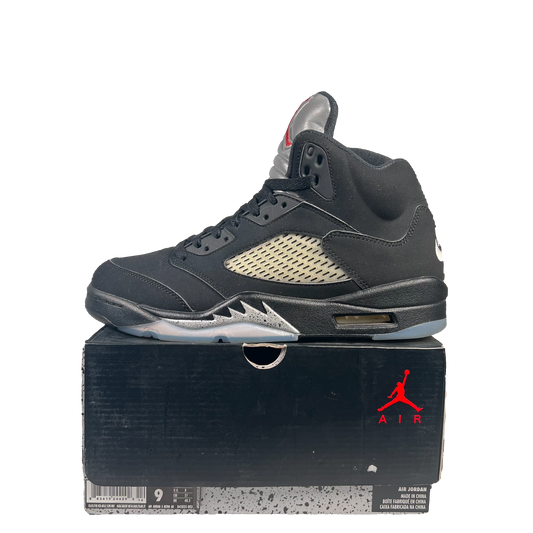 Jordan 5 Black Metallic (2016) Size 9 USED s19665