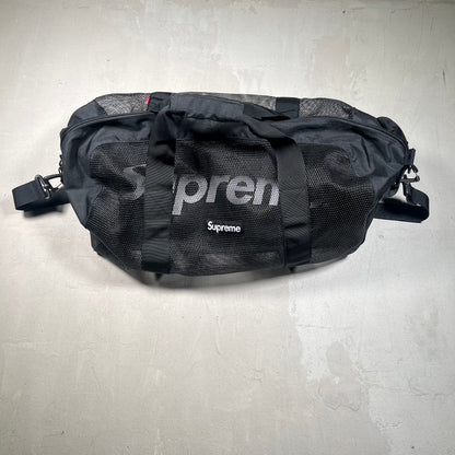 Supreme Big Mesh Duffle Bag (2020) Black USED x17205