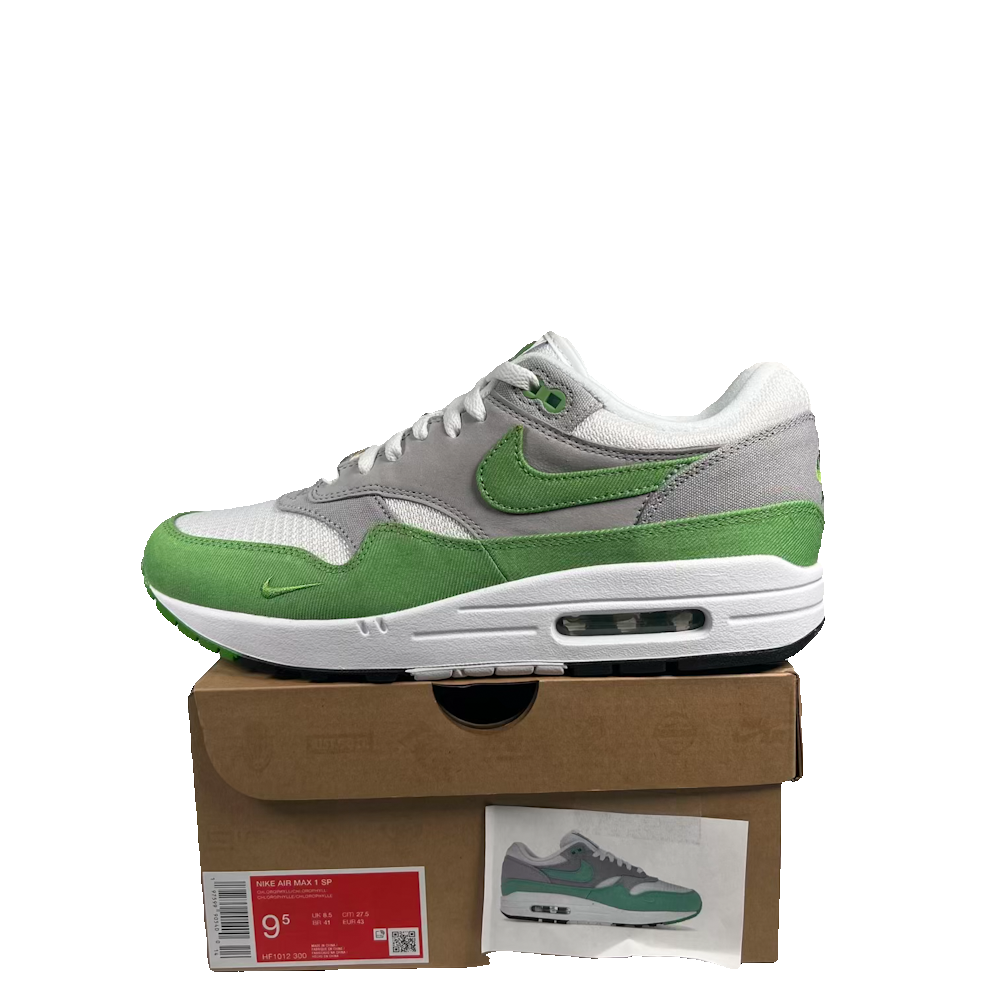 Nike Air Max 1 Patta Chlorophyll (2024) Size 9.5 NEW s23856