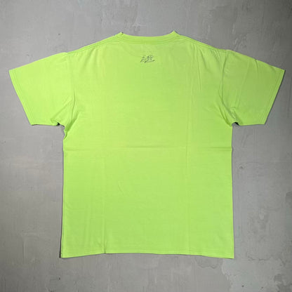 Supreme Lee Scratch Perry Photo Green Tee (2010) Size Large USED x18543