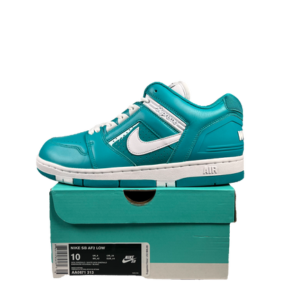 Nike SB Air Force 2 Low Supreme Blue (2017) Size 10 NEW s120084