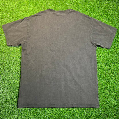 Kith Joshua Tree Washed Black Tee Size Medium USED x16974