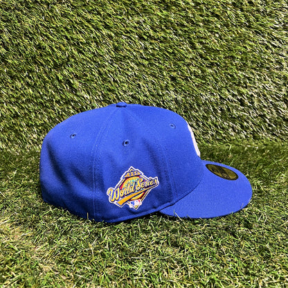 Yankees World Series 1996 Patch Blue Hat Size 7 7/8 USED v16235