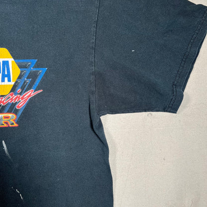 2008 Nitro Thunder Napa Racing Black Tee Size Large USED v19223