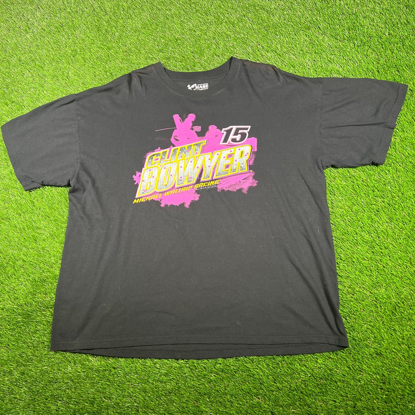 2014 Clint Bowyer Blasck Nascar Tee Size XL USED v17262