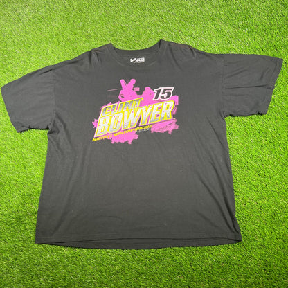 2014 Clint Bowyer Blasck Nascar Tee Size XL USED v17262