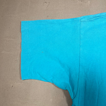 1990s Body Glove Blue Tee Size XL USED v19192