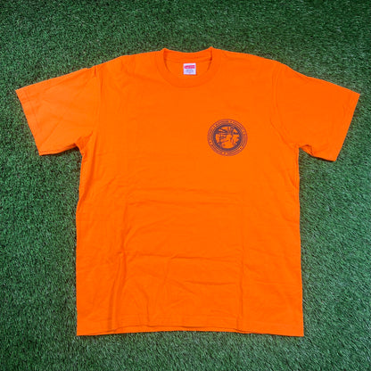 Supreme Devotion Orange Tee Size Medium USED x16563