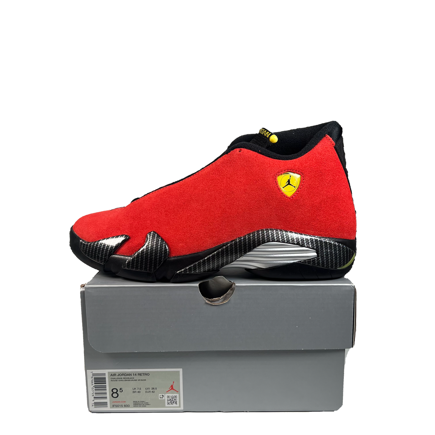 Jordan 14 Ferrari (2025) Size 8.5 NEW s22398