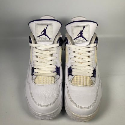 Jordan 4 Metallic Purple 2020 Size 12 USED s11305