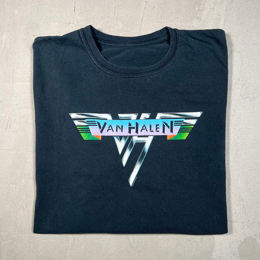 2008 Van Halen Black Tee Size XL USED v19210