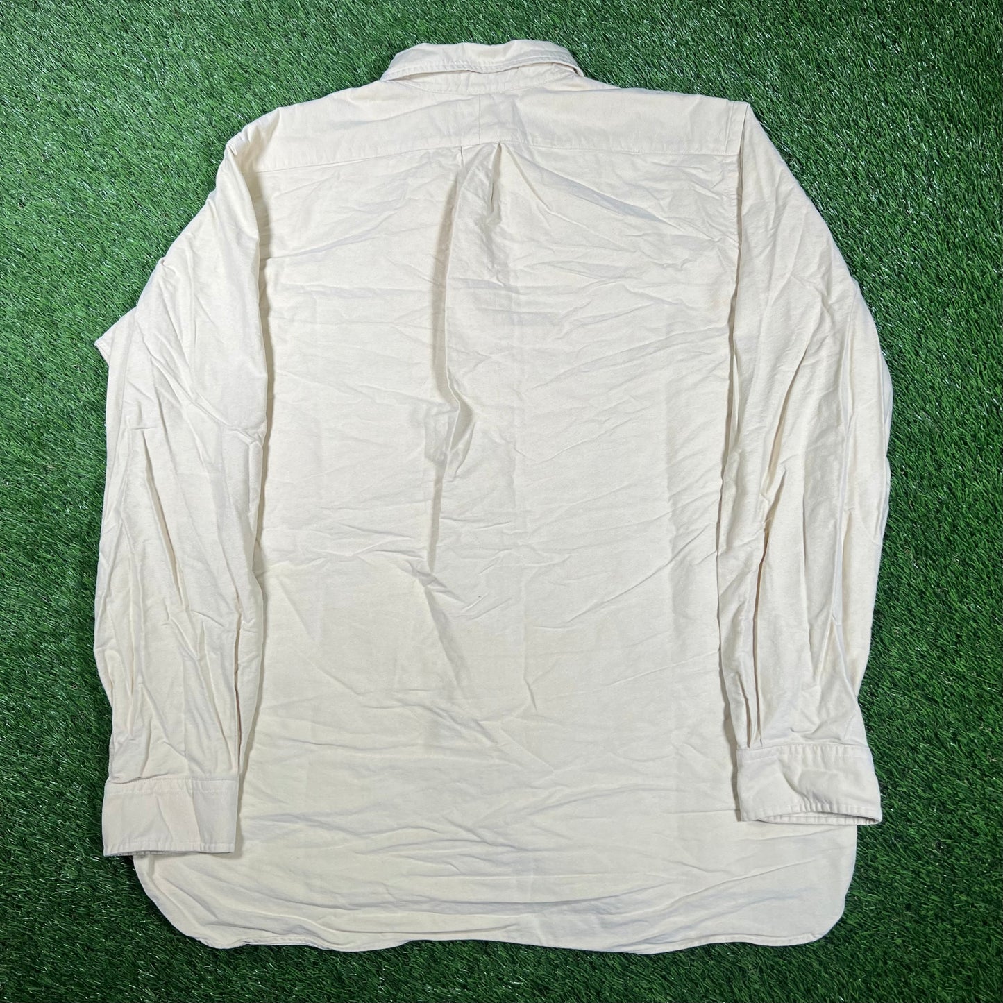 Ralph Lauren Light Yellow Button Up Size XL USED v17442