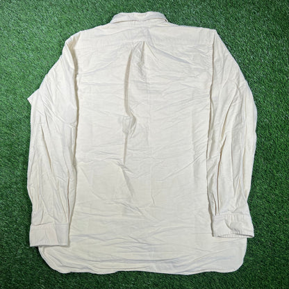 Ralph Lauren Light Yellow Button Up Size XL USED v17442