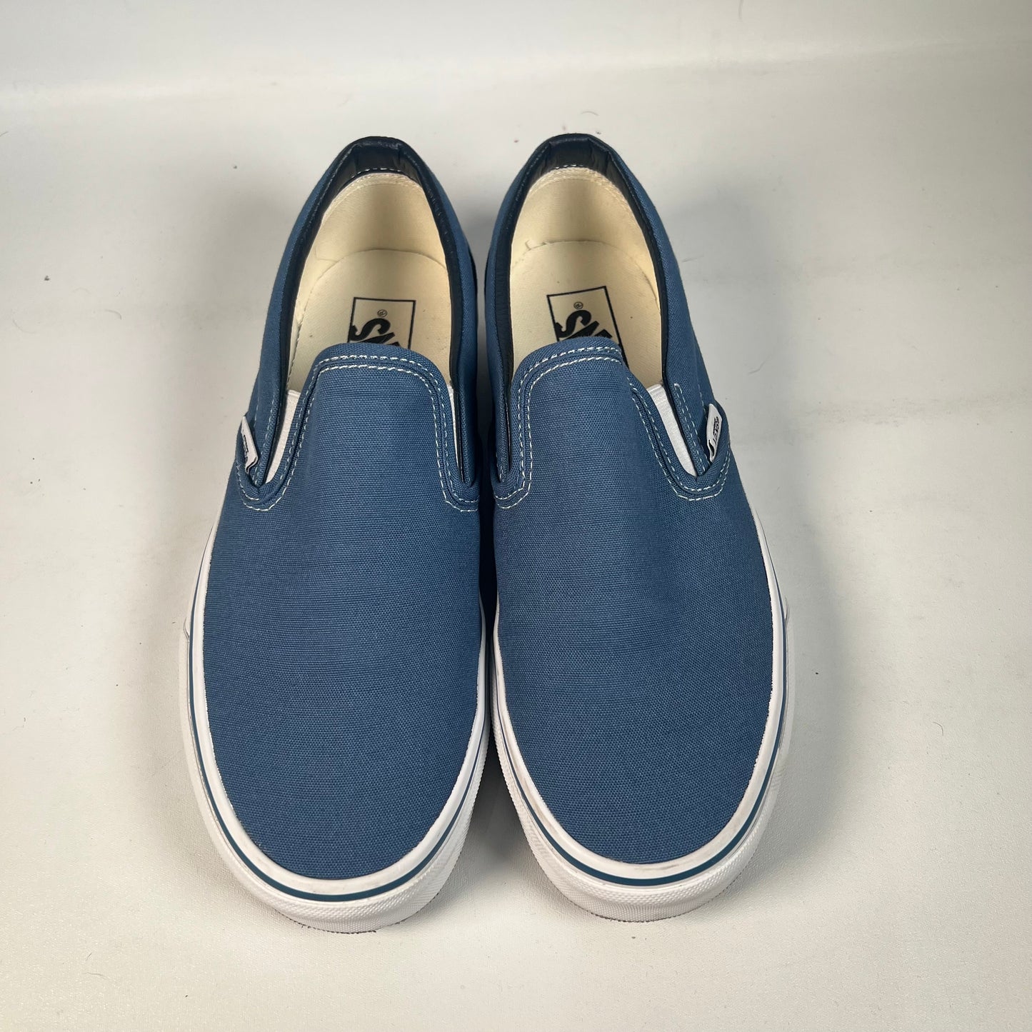 Vans Classic Slip On Navy (2024) Size 8 USED s22391