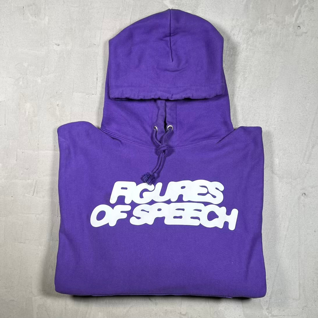 Virgil Abloh "Figures of Speech" Purple Hoodie Size XXL USED x18463