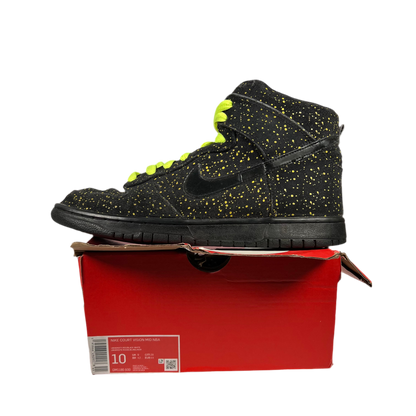 Nike Dunk High Yellow Splatter (2009) Size 8.5 USED s18760