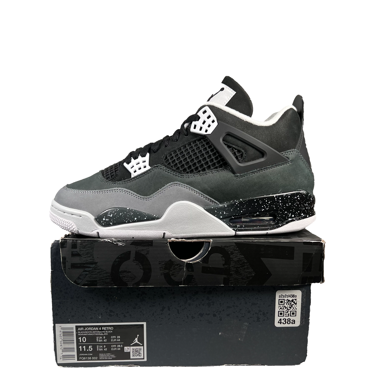 Jordan 4 Fear (2024) Size 10 NEW s20274