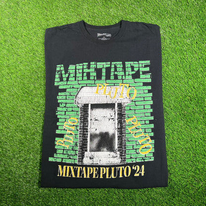 Future Mixtape Pluto 24 Tour Black Tee Size XL USED x15946