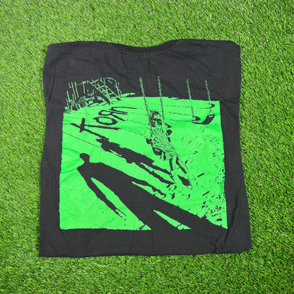 Modern Korn Black Album Art Tee Size XXL USED v17499