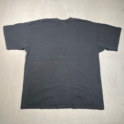Y2K E-Zwider Slow Buring Black Tee Size XL USED v19399