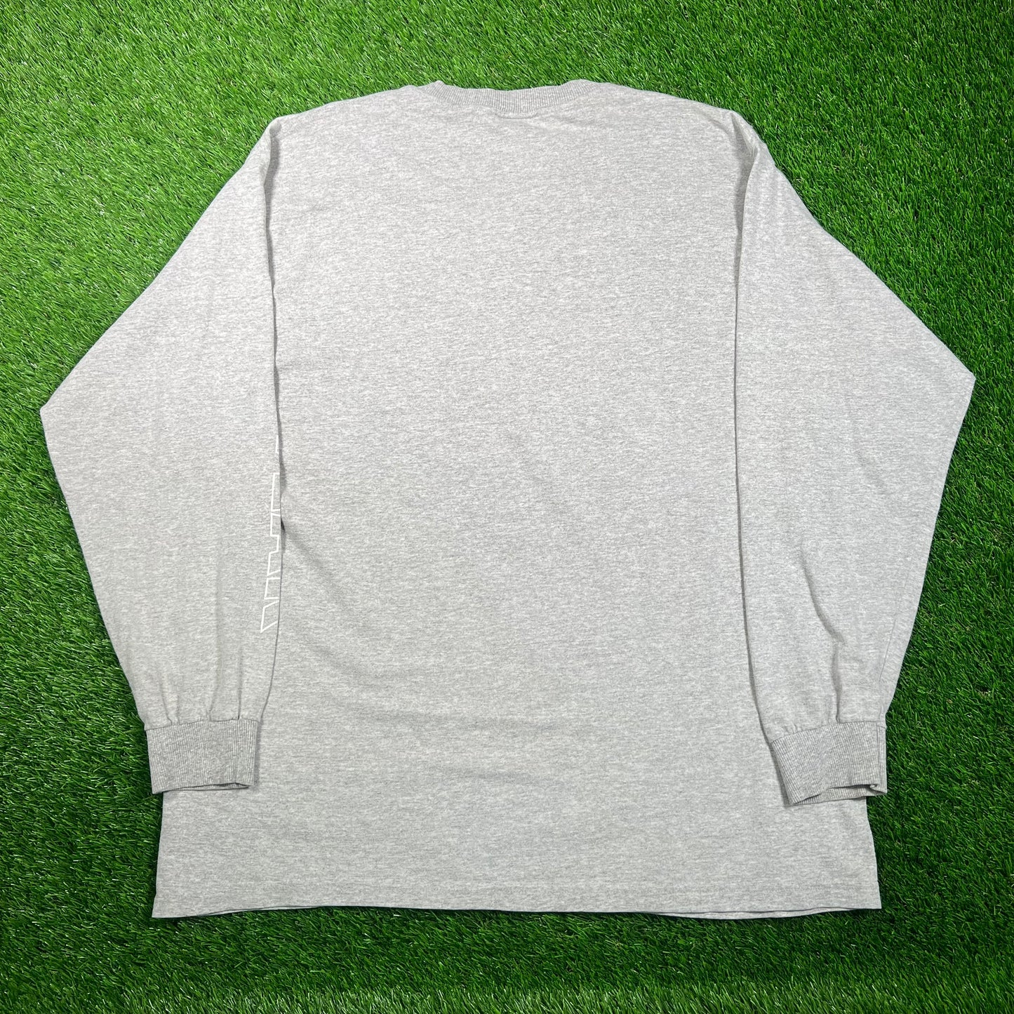1990s Wu Wear Grey Longsleeve Size XL USED v18789