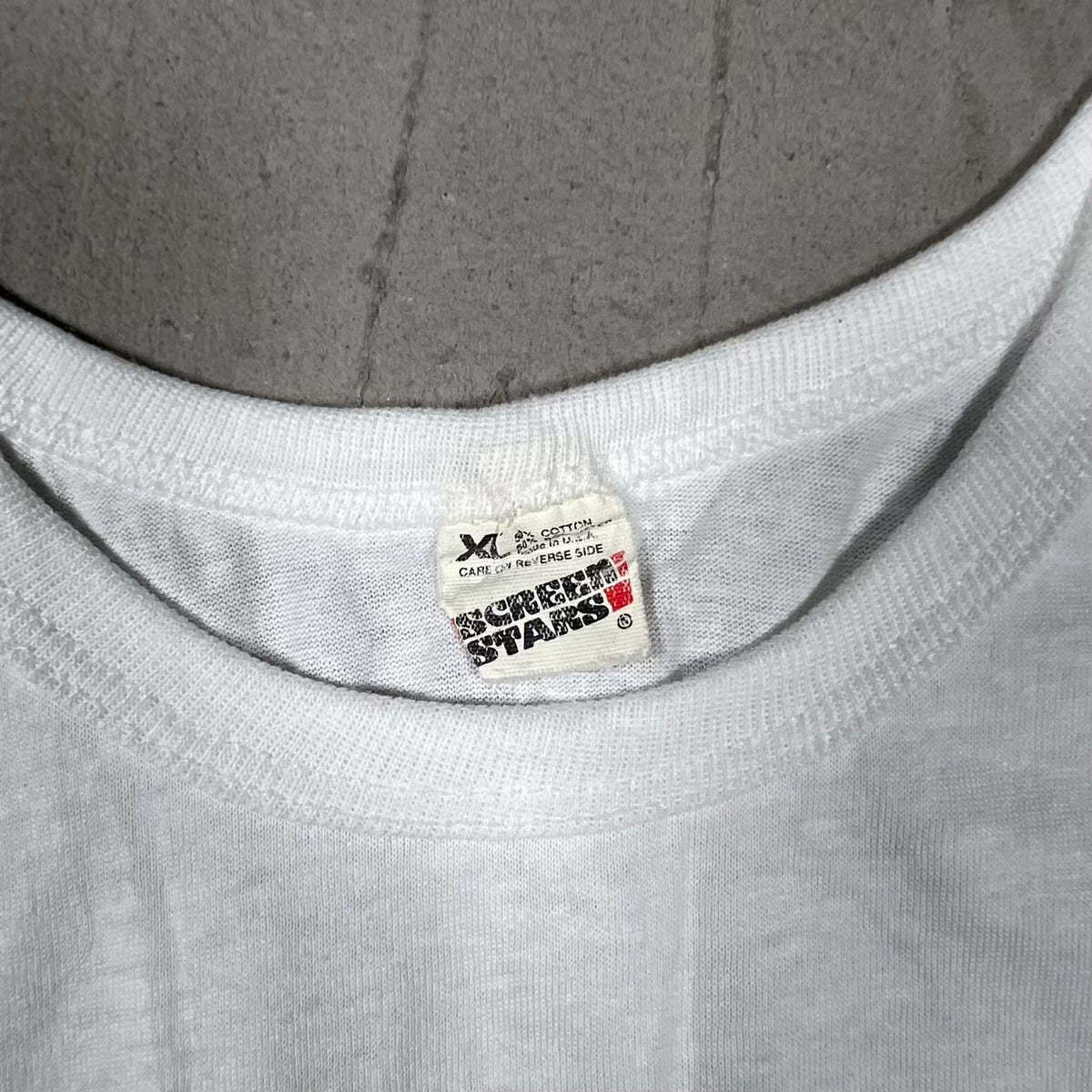 1989 Road House Movie Promo Tank White Size XL USED v20382
